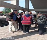 لليوم الثاني.. حملة «مكافحة التحرش» تجوب محطات القطارات | صور