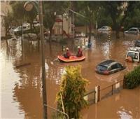  فيديو| فيضانات إسرائيلية تتسبب في إجلاء السياح من البحر الميت 