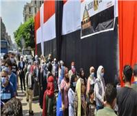 لليوم الثاني| طوابير من الناخبين للمشاركة في انتخابات النواب بحدائق القبة