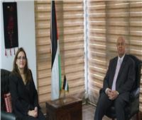 سفير فلسطين بالقاهرة يلتقي نظيرته الكوبية في مصر 
