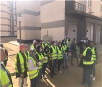  طلاب كليات الهندسة يتفقدون المشروعات القومية في القاهرة الجديدة