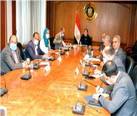 وزيرة الصناعة ونظيرها الروسي يبحثان تعزيز التعاون الاقتصادي المشترك 