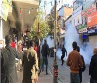 إصابات بين متظاهرين في السليمانية بسبب الغاز المسيل للدموع