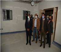 محافظ مطروح يتفقد الأعمال الإنشائية في مستشفى «براني»
