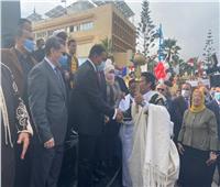 رئيس جامعة مطروح يشارك في احتفالات المحافظة بعيدها القومي