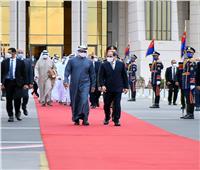 الرئاسة تنشر تفاصيل مباحثات السيسي مع ولي عهد أبو ظبي | فيديو
