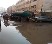 جهود مكثفة لرفع آثار الأمطار بمدن محافظة الشرقية 
