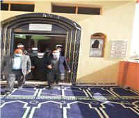 سكرتيرعام أسيوط يفتتح مسجد النور بقرية البورة وسط إجراءات احترازية 