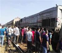 لجنة فنية لمعاينة قطار «منوف - القاهرة» لتحديد سبب خروجه عن القضبان