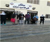 مغادرة 7 متعافين من كورونا مستشفيي حميات المنصورة وتمى الأمديد