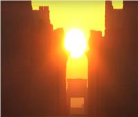 «التحول الشتوي».. تفاصيل تعامد الشمس على قصر قارون ومعبد الكرنك