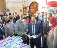 رئيس دار الكتب تشهد افتتاح معرض الكتاب بجامعة الأزهر 