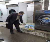 متابعة أجهزة التخلص من النفايات الخطرة بمستشفى العريش العام 