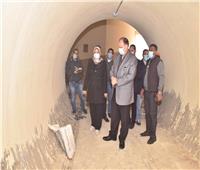 محافظ أسيوط يتفقد الأعمال الإنشائية لنفق الشيخ داوود ومستشفى القوصية 