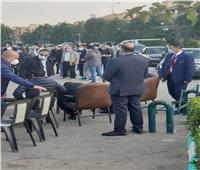 «مجلس إدارة الأهلي» في جنازة رئيس نادي الزمالك