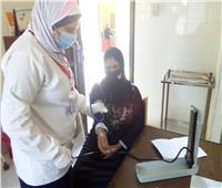 توقيع الكشف الطبي على 1473 مواطنا  بالقافلة الطبية بقرية المالحة مركز المنصورة