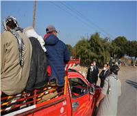 ضبط سيارتين مخالفتين للإجراءات الوقائية على الطريق الصحراوي بالمنيا