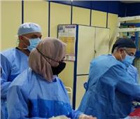 إجراء ٥ حالات قسطرة قلبية بمستشفى الزقازيق العام