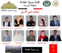 «برلمان الشباب».. قائمة مدينة الجلالة في محافظة الغربية