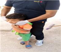 العثور على طفل مجهول الهوية بمدينة ملوي في المنيا