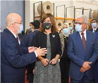 وزيرة الهجرة تشارك في افتتاح مصنع لإنتاج ألواح الألمونيوم المعزولة بالسويس