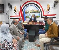 «القبيصى» يستقبل وفد جمعية الطفولة والتنمية بأسيوط