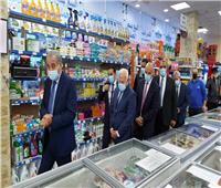 وزير التموين ومحافظ بورسعيد يتفقدان سوق بورفؤاد الحضاري الجديد‎