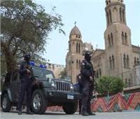 مدير أمن القاهرة يتفقد الكنائس وتأمينها