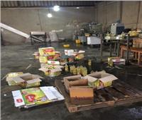 ضبط مصنع لتعبئة زيوت الطعام بدون ترخيص في القاهرة