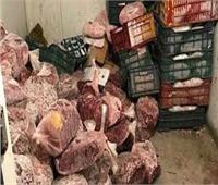 أمن القليوبية يداهم مخازن بير السلم ويضبط أطنان من اللحوم الفاسدة