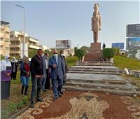محافظ القاهرة يتفقد تطوير الجزيرة الوسطى بشارع صلاح سالم