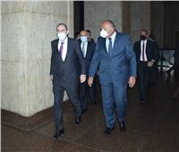وزير الخارجية يطلع نظيره الأردني على تحضيرات اجتماع الرباعية غدا بالقاهرة