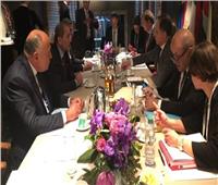 وزراء خارجية مصر وفرنسا وألمانيا والأردن يصدرون بيانا حول عملية السلام 