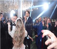 نجوم الفن والمشاهير يحتفلون بزفاف نادر حمدي وسارة حسني |صور