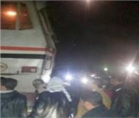 سيارة نقل تتسبب في توقف حركة قطار «مطروح» المتجه للقاهرة 