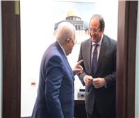 «أبو مازن» يشكر الرئيس السيسي على مواقف مصر تجاه القضية الفلسطينية |صور