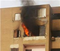 إخماد حريق نشب في شقة سكنية بالوراق