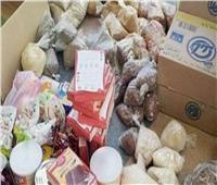 ضبط 44 كيلوجرام أغذية فاسدة وتحرير 22 محضرا في بني سويف