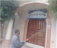 صور| تطهير الموقف الجديد و11 مسجدا بالإسكندرية لمواجهة كورونا