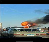 إخلاء سبيل سائق سيارة أسطوانات الغاز بعد انقلابها على طريق مصر إسماعيلية الصحراوي