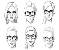 نصائح لاختيار نظارة ملائمه لوجهك