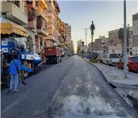 محافظ بورسعيد: بدء أعمال الأسفلت بشارع الأمين بنطاق حى المناخ‎