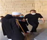 وصول الحبيب على الجفري جنازة عبلة الكحلاوي في المقطم | فيديو 