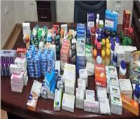 ضبط أدوية ومكملات غذائية مهربة داخل صيدلية بالقاهرة