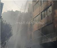 مدير الحماية المدنية بالقاهرة يتابع عمليات إخماد النيران بالتوفيقية