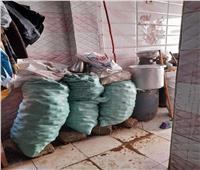 ضبط 55 كيلو جرام أغذية فاسدة وتحرير 11 محضرا في بني سويف