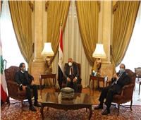 وزير الخارجية ورئيس المخابرات العامة يلتقيان رئيس الوزراء اللبناني المُكلف 