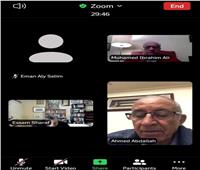 رئيس جامعة عين شمس يفتتح سمنار بكلية الآثار عبر تقنية الفيديوكونفرانس