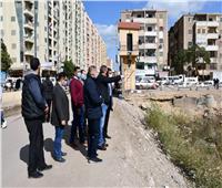 محافظ الفيوم يتفقد مشروع تطوير كورنيش بحر يوسف بمنطقة باغوص