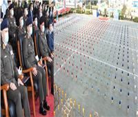 وزير الدفاع يشهد حفل إنتهاء فترة الإعداد العسكري لطلبة الكليات العسكرية